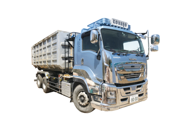 10t着脱式コンテナ車
