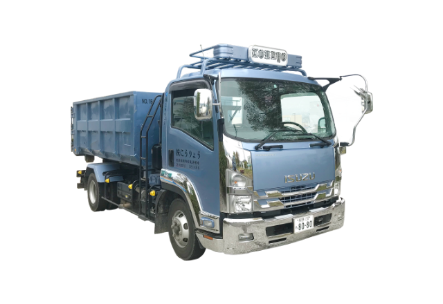 4t着脱式コンテナ車