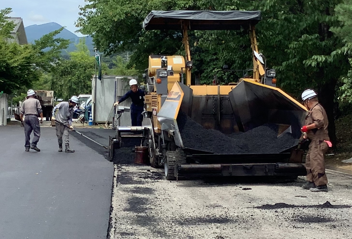 道路工事の現場