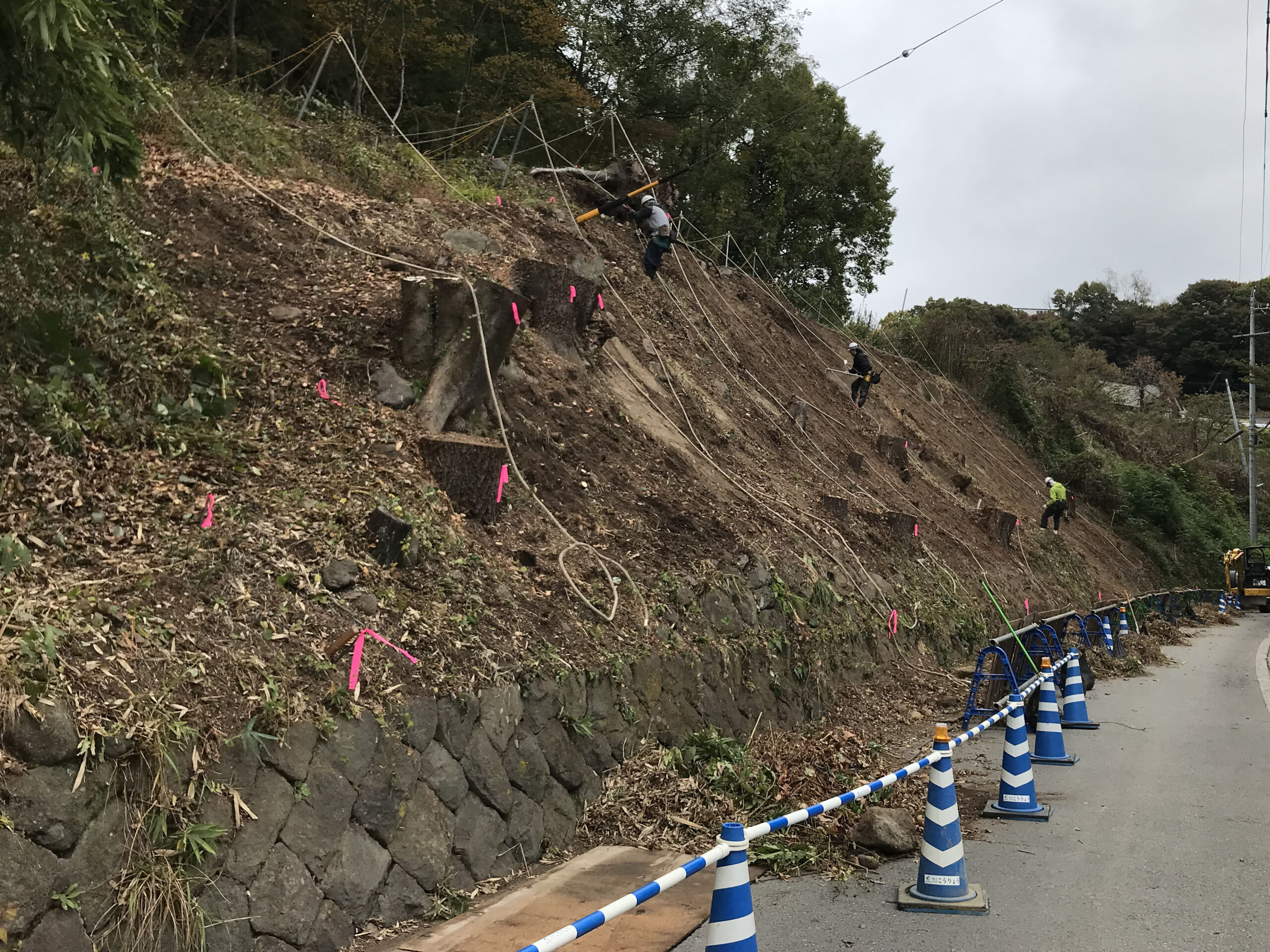 道路防災工事