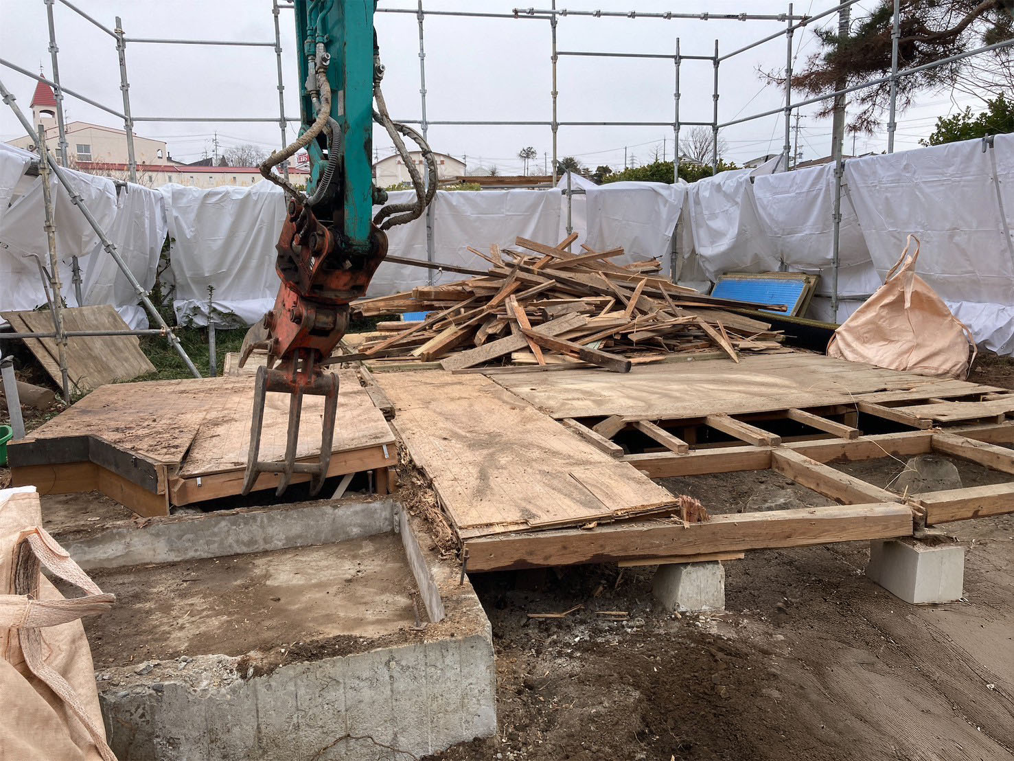 住宅解体工事