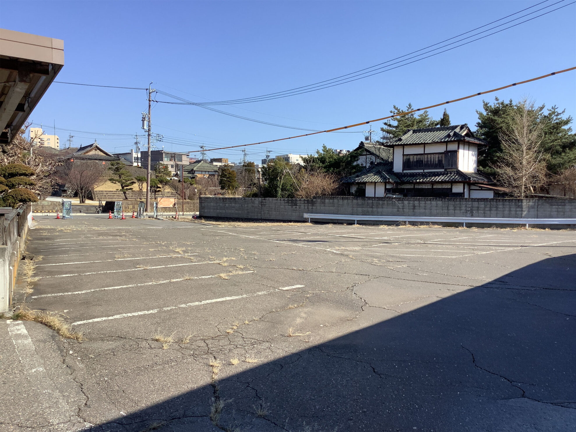 駐車場解体工事