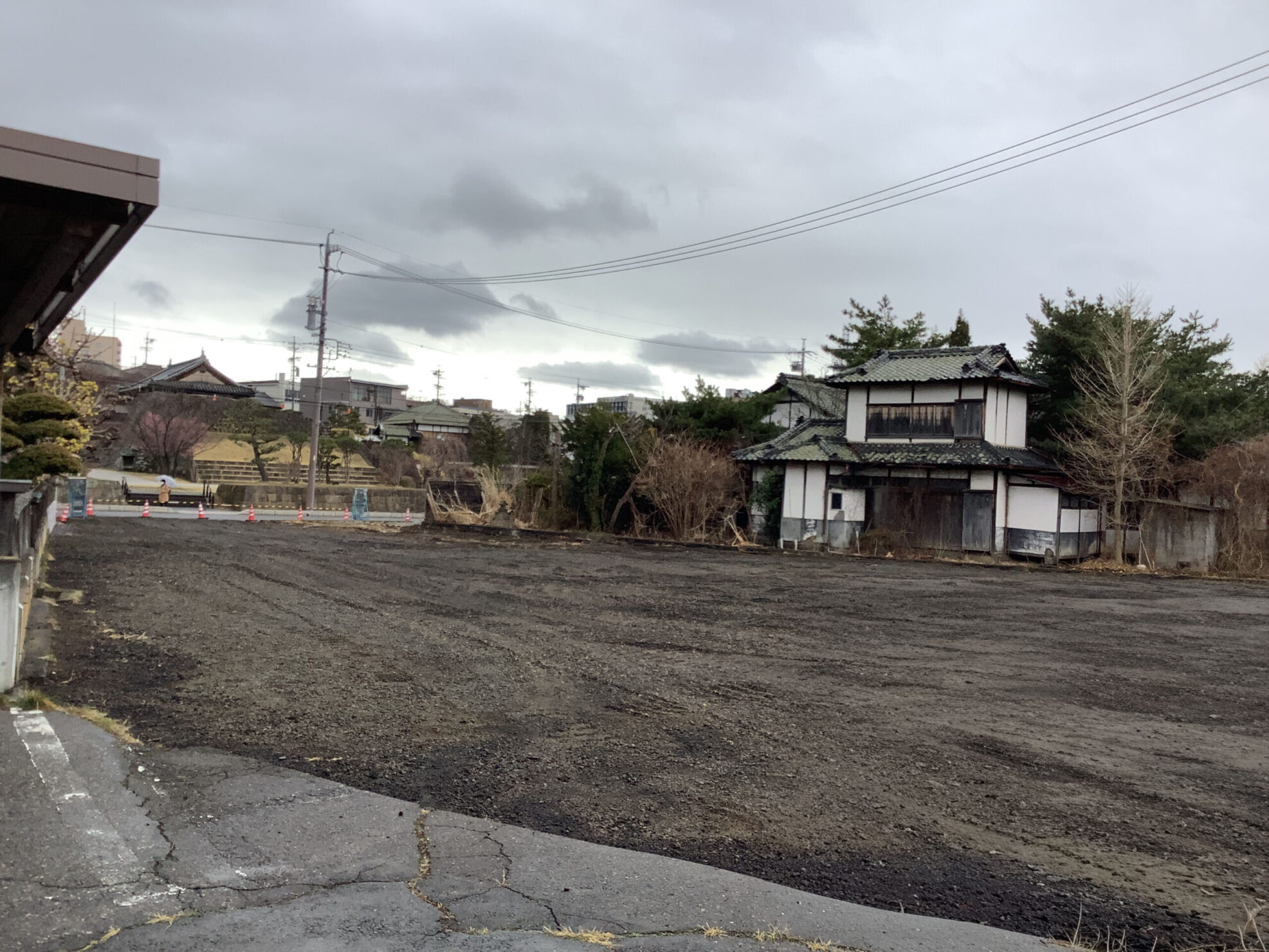 駐車場解体工事