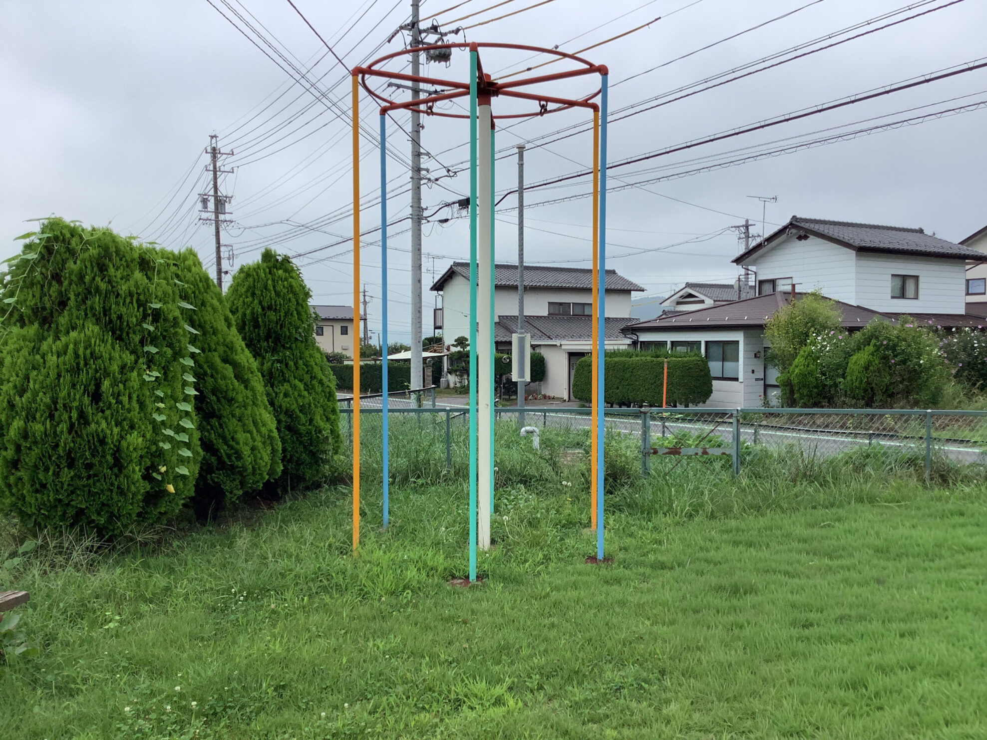 遊具解体工事