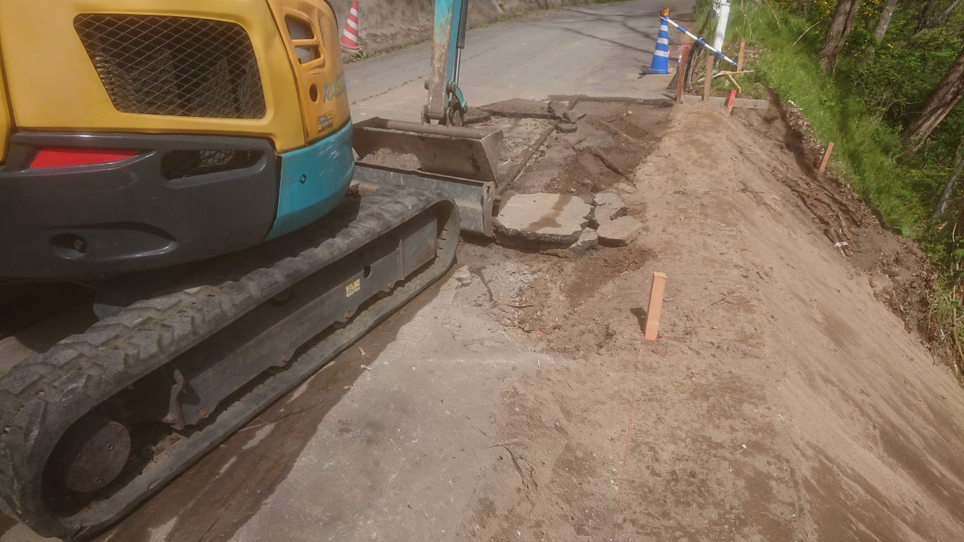 道路災害復旧工事