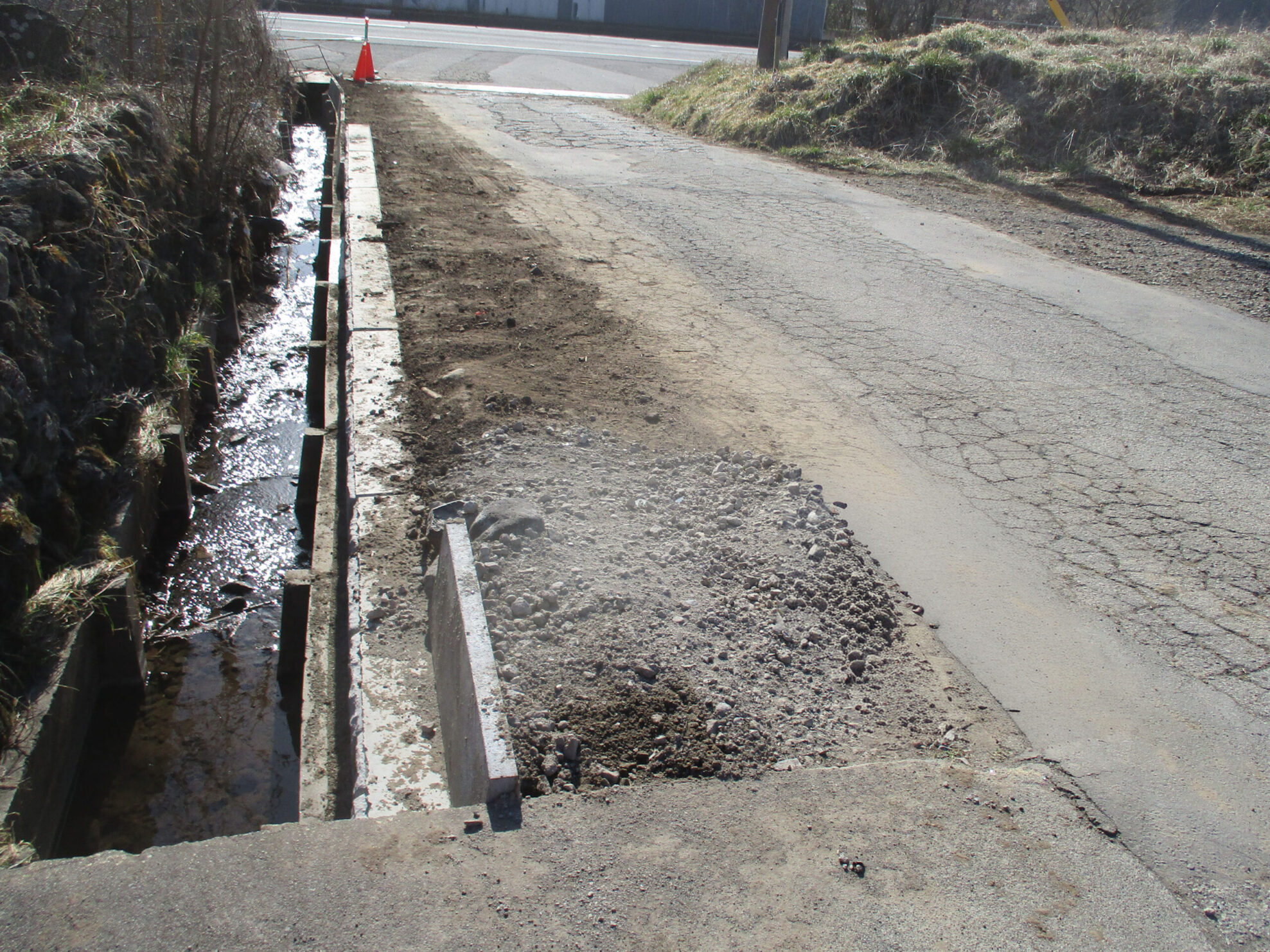 道路復旧工事