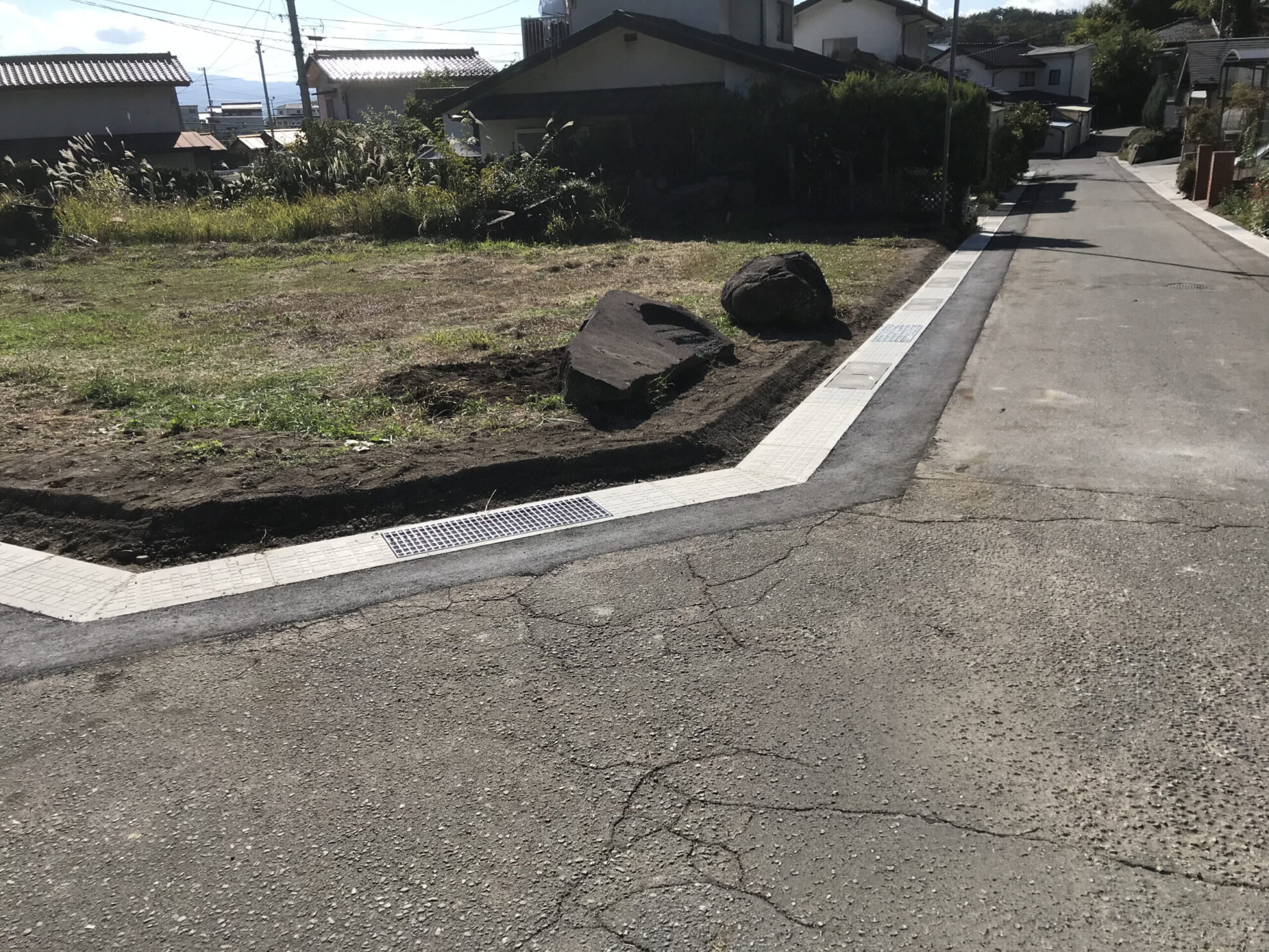 側溝改良工事