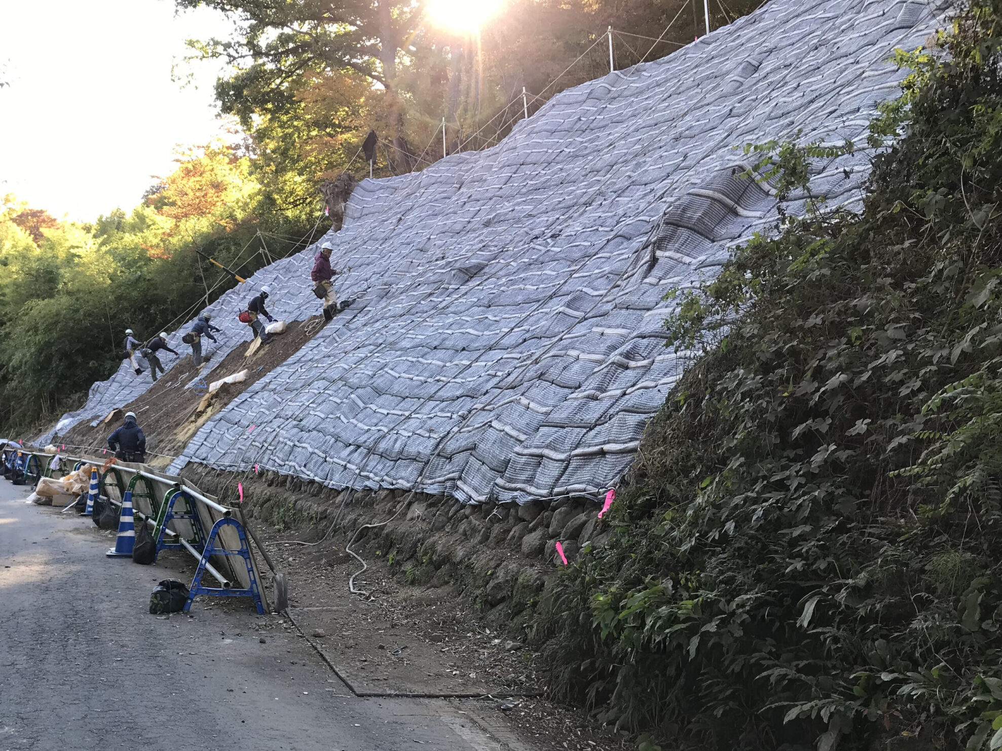 道路防災工事